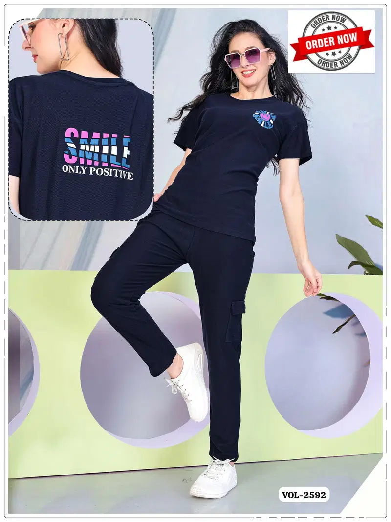 Vol 2592 Summer Special Shinker Hosiery Cotton Night Suit Wholesale Price In Surat
